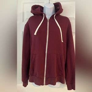 H&M zip up hooded jacket; ladies; medium